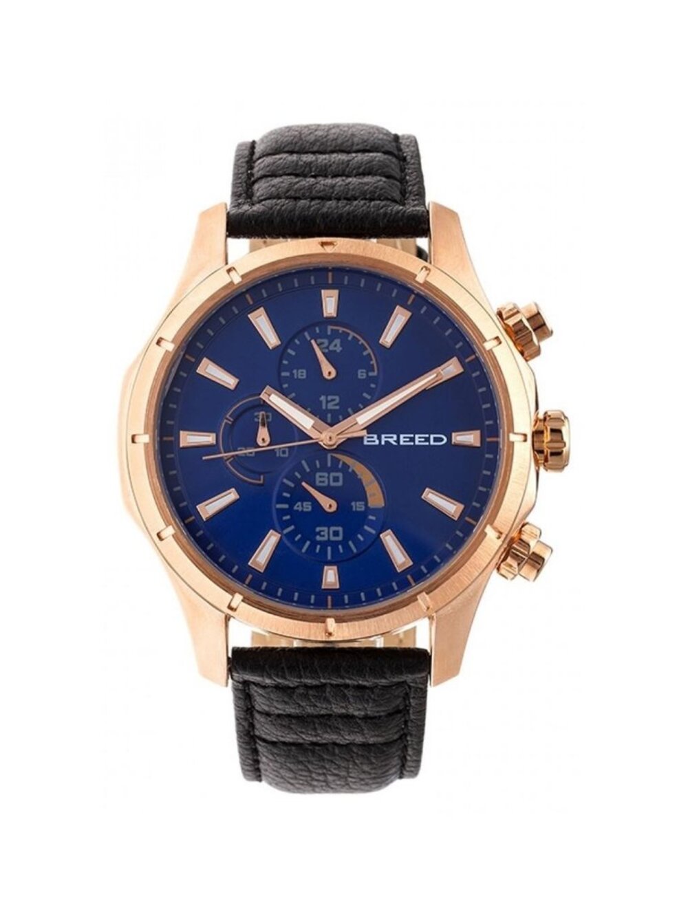 NWT Breed Lacroix Chronograph Blue Dial Watch